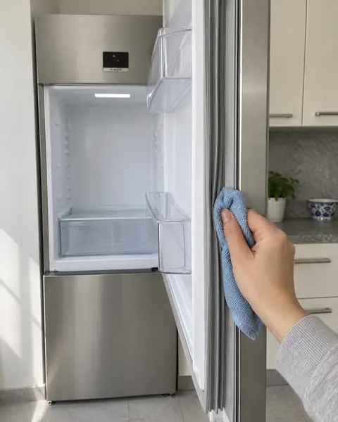 Contayı suyla sil