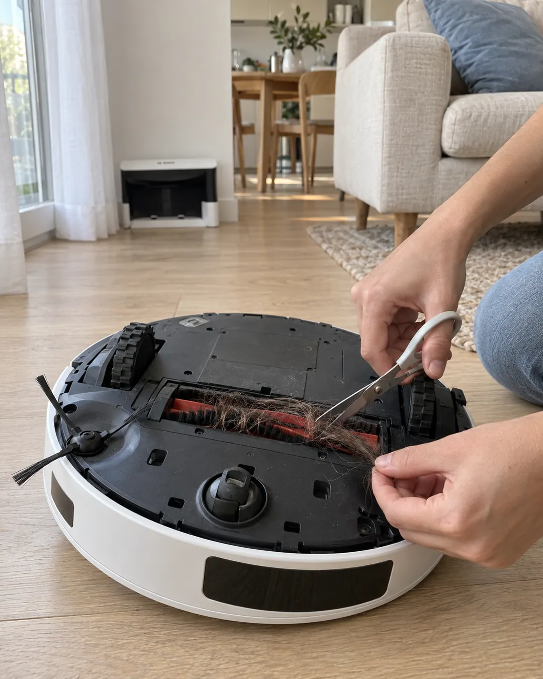 Robot süpürge bakımı nasıl yapılır? Fırça, filtre, sensör