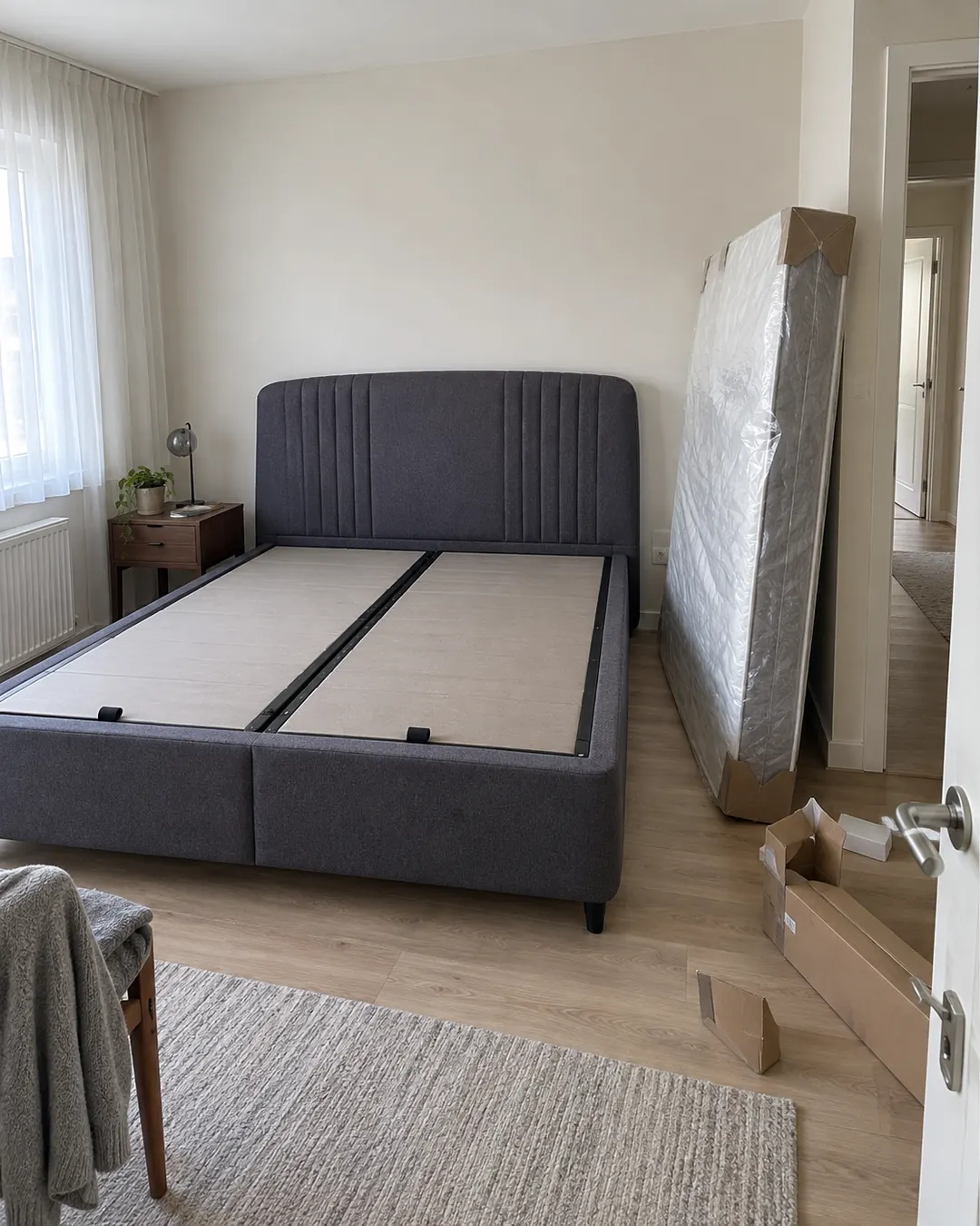 Yeni yatak ve baza gelince ne yapmalı? Adım adım kurulum